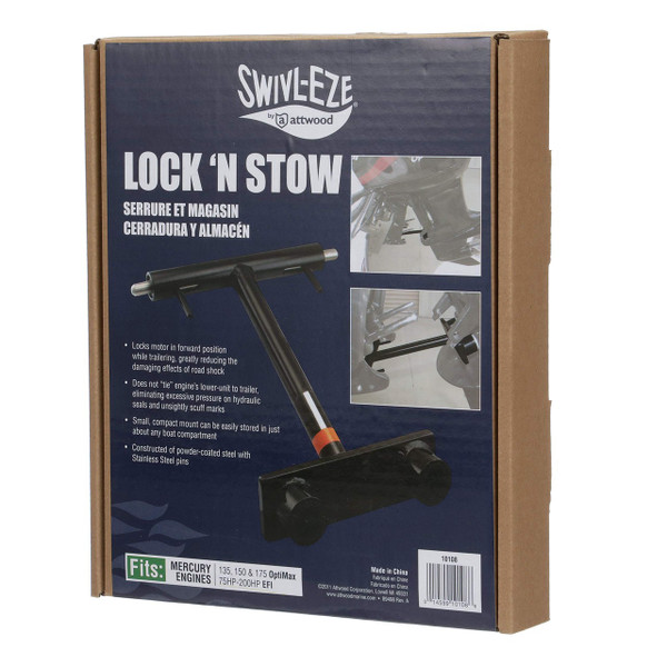 Lock-N-Stow Outboard Motor Lock (Under 200 HP) - View 5