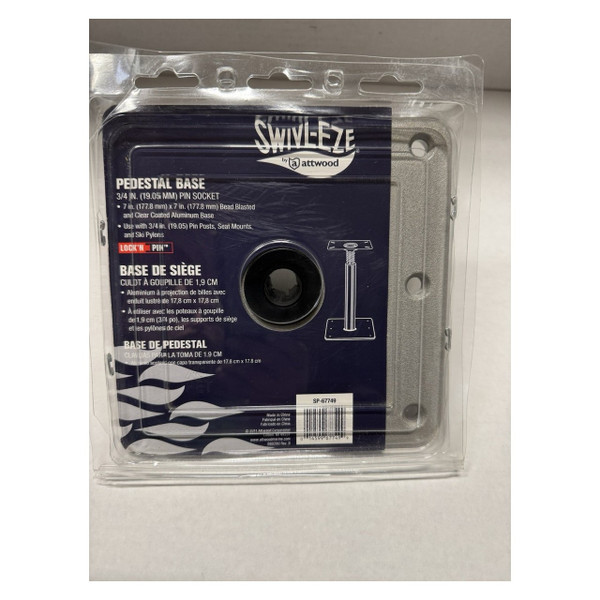 7x7 Aluminum Pin Base (3/4") - View 5