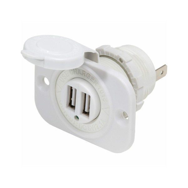 Dual VSB Socket (White) - View 5