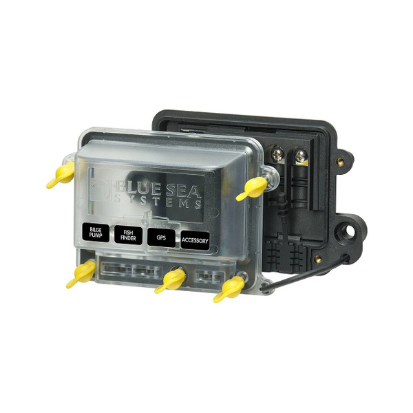 4 Gang Marine BusBar with Cover - View 5