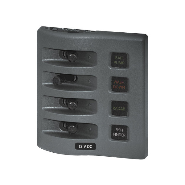 Weatherdeck 4-Switch Panel (Marine Grade) - View 5