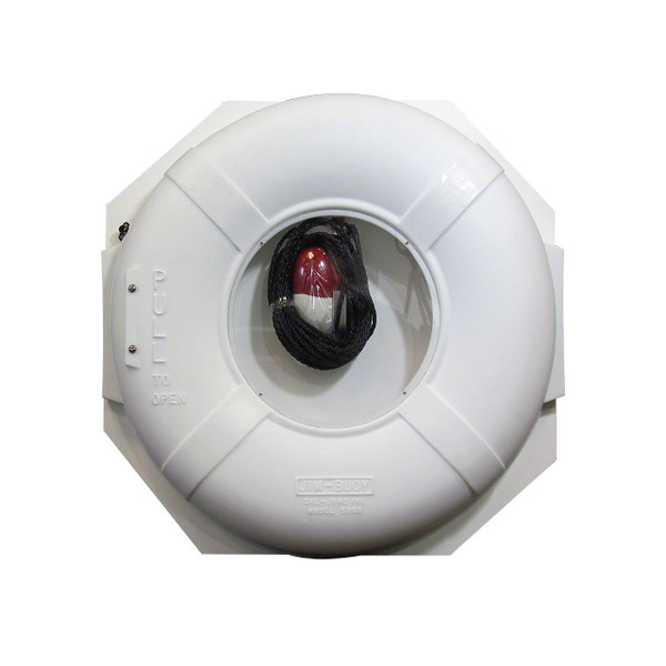 24" Hard Shell Ring Buoy (White, Boxed) - View 5