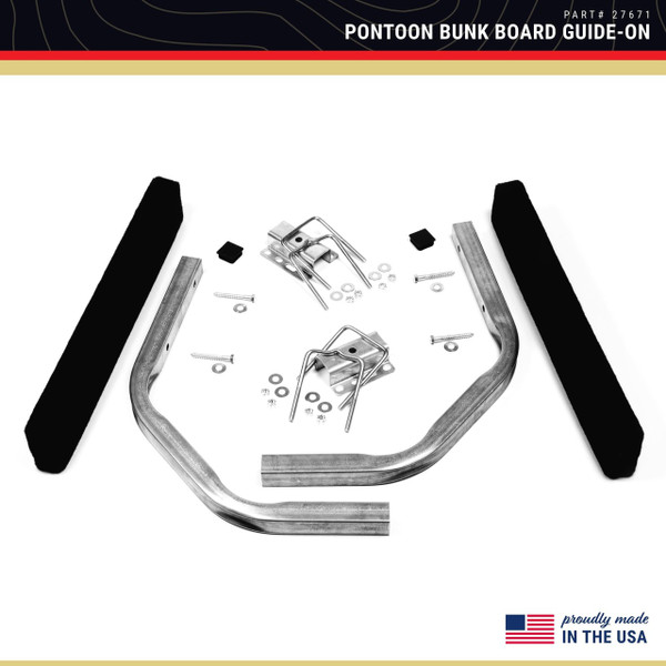 Pontoon Boat Bunk Board Guide-Ons - View 5