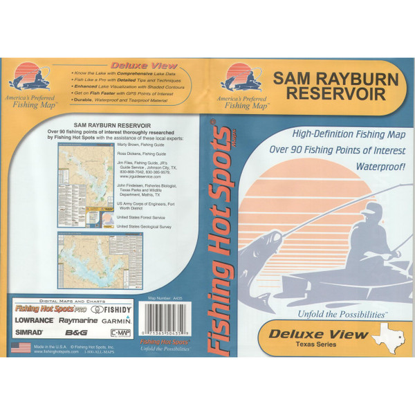 Sam Rayburn Reservoir, TX Nautical Chart - View 5
