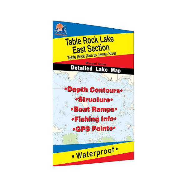 Table Rock Lake Nautical Chart (East MO) - View 5