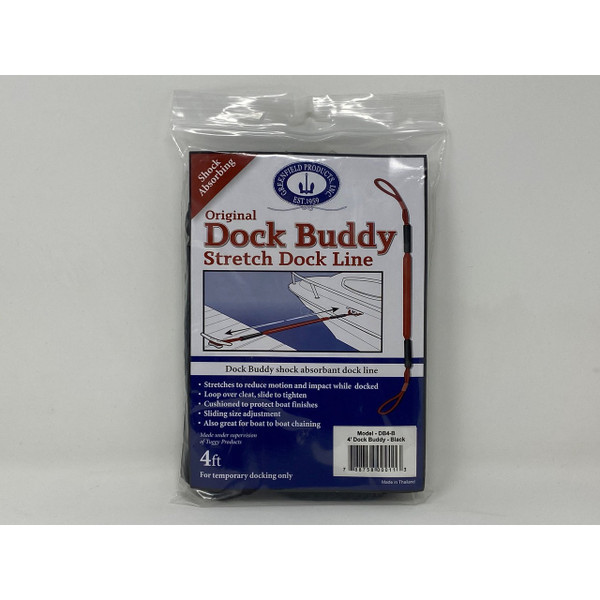 Dock Buddy Fender (4ft, Black) - View 5