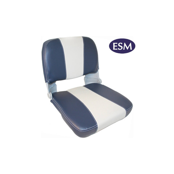 Centric Folding Boat Seat (Gen 3, Light Grey/Carbon) - View 5