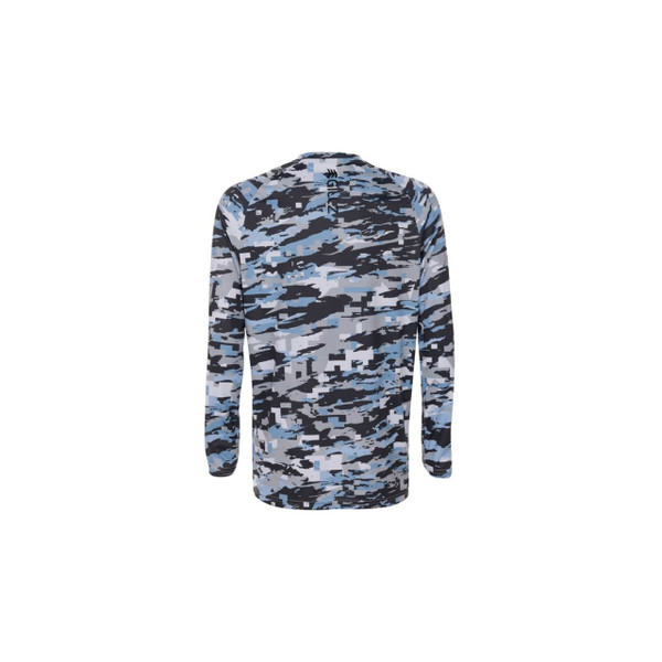 Pro Series Men's Long Sleeve UV Shirt (Powder Blue, XL) - View 5