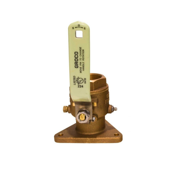 Tri-Flanged Ball Valve Seacock (1 1/2") - View 5