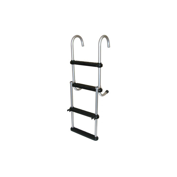 Folding Pontoon Boat Ladder (4-Step, Removable) - View 5