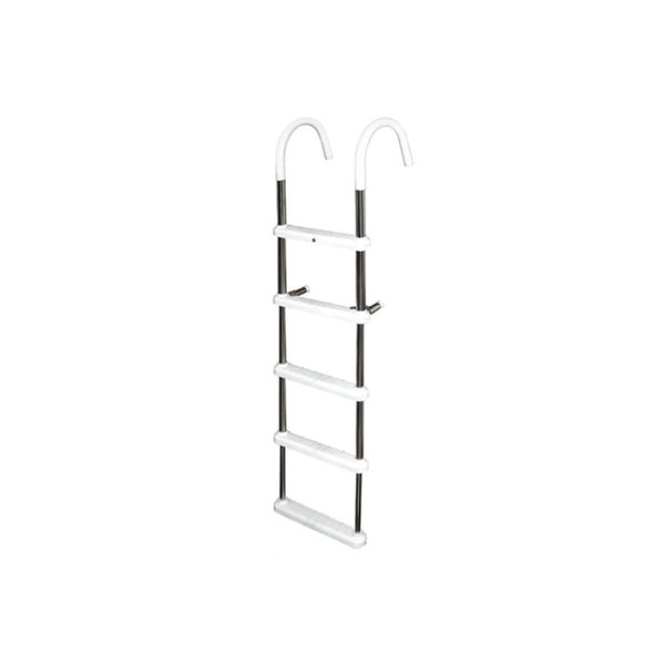4-Step Stainless Steel Gunwale Hook Ladder (11") - View 5