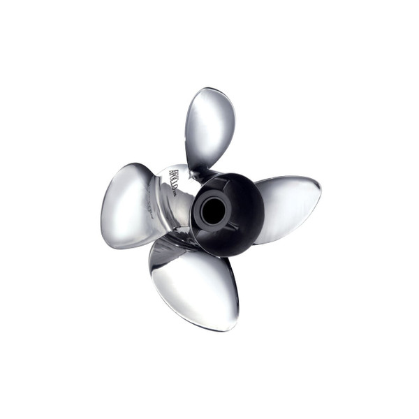 Apollo 4-Blade Left-Hand Stainless Steel Propeller (14 x 22) - View 5