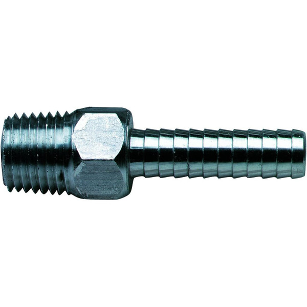 Aluminum Hose Barb Fitting (3/8" NPT x 3/8") - View 5