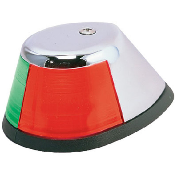 12V Chrome Bi-Color Navigation Light (Chrome) - View 5