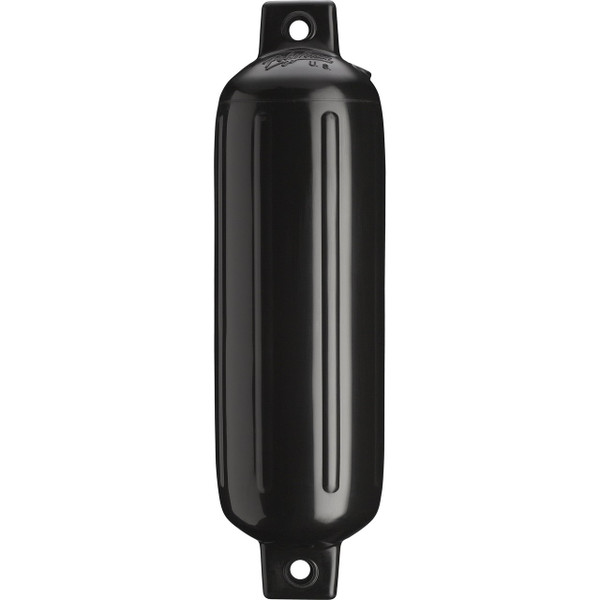 Twin Eye Boat Fender (5.5" x 19", Black) - View 5