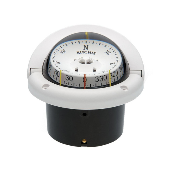 Helmsman Flush White Combi Toilet (White) - View 5