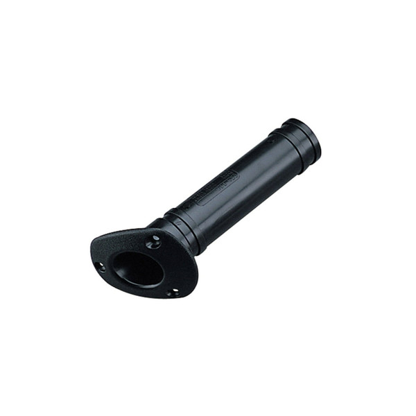 Flush Mount Rod Holder (Black) - View 5