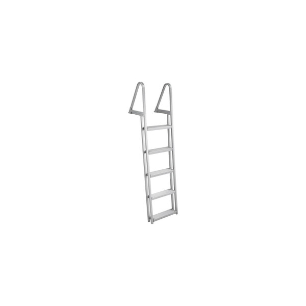4-Step Folding Boat Ladder (Stainless Steel) - View 5