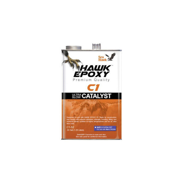 Hawk Epoxy Ultra Slow Hardener (Size 2, 0.33 gal) - View 5