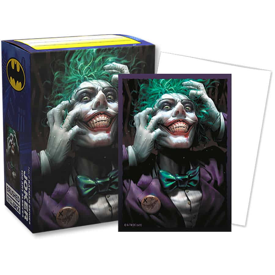 Dragon Shield Art Brushed 100ct Joker - Red Castle Games