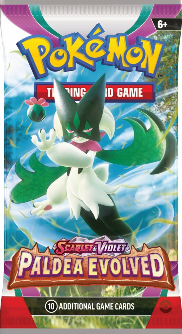 Pokemon SV Paldea Evolved Booster Pack - Red Castle Games