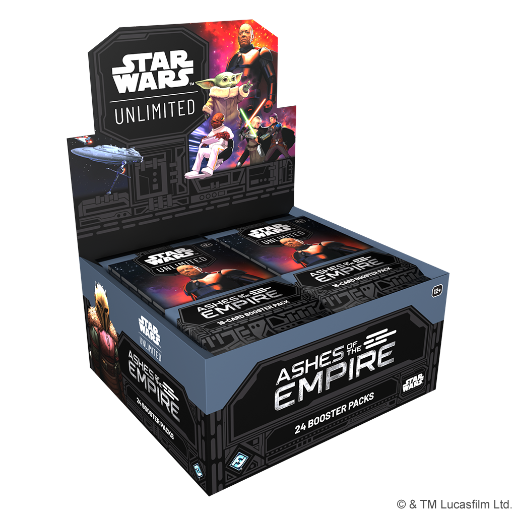 pre order booster box *Pre-Order* Star Wars Unlimited Ashes of the Empire Booster Box