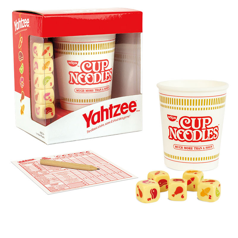 Yahtzee Cup Noodle Red Castle Games