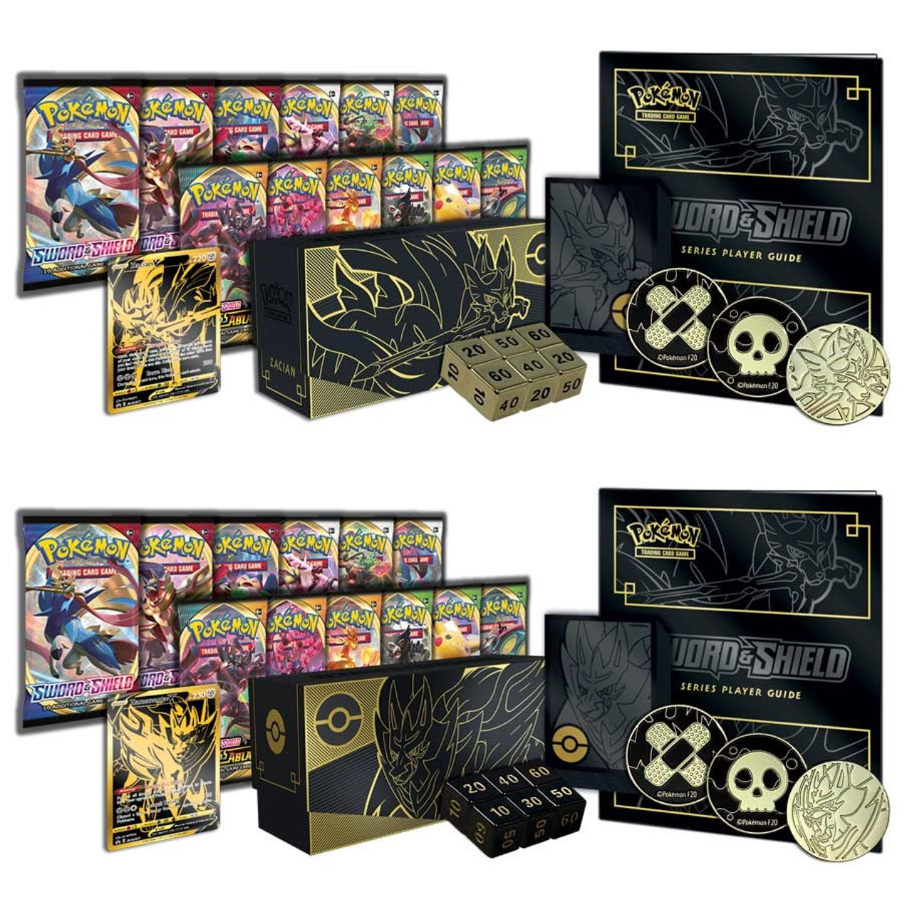 エリートトレーナーボックス Zacian & Zamazenta Zacian/Zamazenta Elite Trainer Box Plus - Red Castle Games