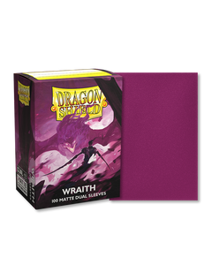 Dragon Shield Matte Dual 100ct Wraith