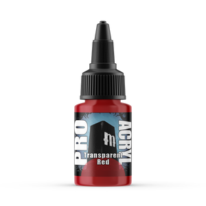 Pro Acryl Paint Transparent Red 047