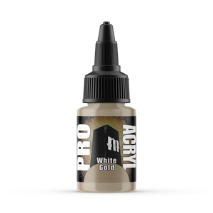 Pro Acryl Paint White Gold 029