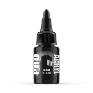 Pro Acryl Paint Coal Black 002