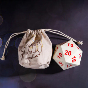 White & Red Jumbo Foam D20 80mm