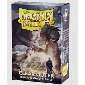 Dragon Shield Outer Matte 100ct Clear Dragon Shield Outer Matte 100ct Clear
