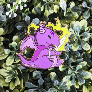 Warlock - Dragons & Dragons Pin