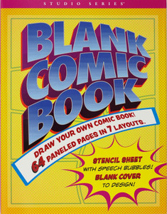 Blank Comic Book(Stencil Included) Blank Comic Book(Stencil Included)