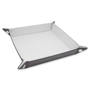 BCW Dice Tray LX Square White