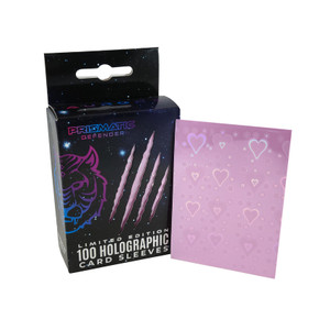 Holographic Card Sleeves 100ct Pulsar Aurora (Light Pink)