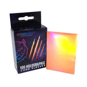 Holographic Card Sleeves 100ct Oracle Orion (orange)