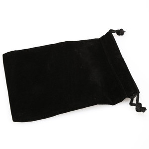 Dice Bag Small Suede Black