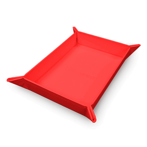 Vivid Foldable Dice Tray Red Vivid Foldable Dice Tray Red