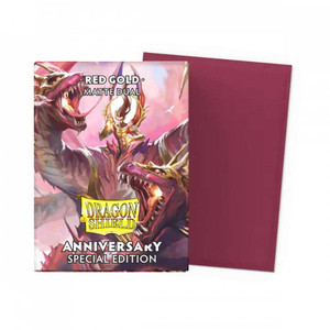 Dragon Shield Matte Dual 100ct Pomegranate Gold
