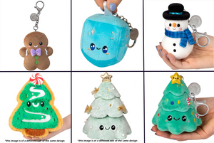 Micro Squishable Seasonal Winter Bag Clips