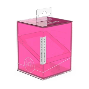 UG Boulder Deck Case 100ct Clear Rhodonite