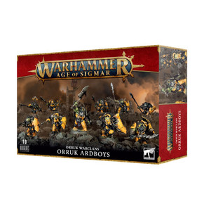 Warhammer Age of Sigmar Orruk Warclans: Orruk Ardboys Warhammer Age of Sigmar Orruk Warclans: Orruk Ardboys