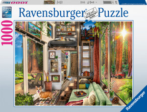 1000pc Redwood Forest Tiny House