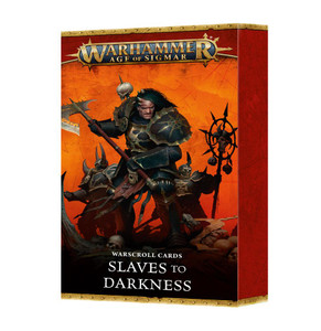 Warhammer Age of Sigmar Warscroll Cards Slaves to Darkness