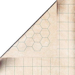 Mondomat Reversible 1" Hex & Square 54" x 102"