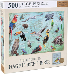 500pc Field Guide to Magnificent Birds 500pc Field Guide to Magnificent Birds