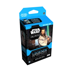 Qui-Gon Jinn Star Wars Unlimited Legends of the Force Spotlight Deck